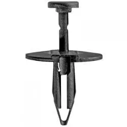 Push Pin Rivet mm Hole mmW No Shoulder Black WF