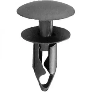 Push Pin Rivet mm Hole mm Washer Torx Black WF