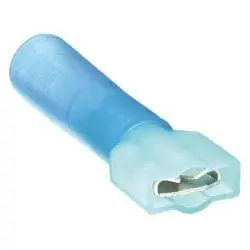 QuickConnectFemaleHeatShrinkFullyInsulated,Blue Gza