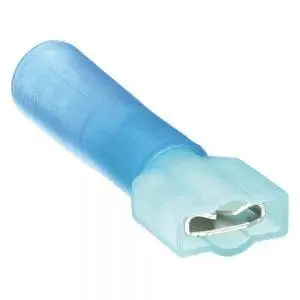 QuickConnectFemaleHeatShrinkFullyInsulated,Blue Gza