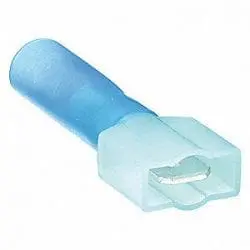QuickConnectMale,HeatShrink,FullyInsulated,Blue Ga