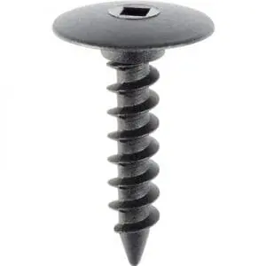 Retainer Square Drive Plastic Screw mm Hole mm Long WF