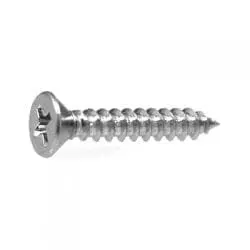 Screw Phillips Flat Head Zinc Plated   WF