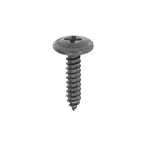 Screw Phillips Flat Washer Head Black mm  WF
