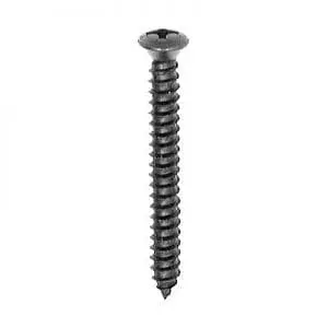 Screw Phillips Pan Head Oval Black   Hd WF