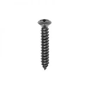 Screw Phillips Pan Head Oval Black   Hd WF