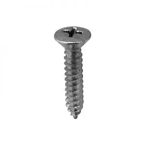 Screw Phillips Pan Head Oval Chrome Pltd   WF