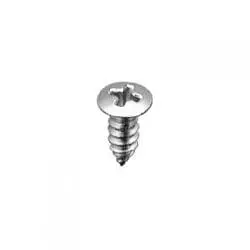 Screw Phillips Pan Head Oval Chrome Pltd   Hd WF