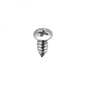 Screw Phillips Pan Head Oval Chrome Pltd   Hd WF