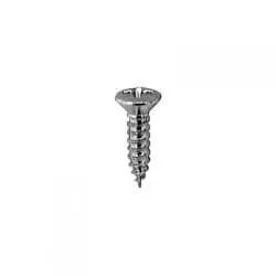 Screw Phillips Pan Head Oval Chrome Pltd   WF