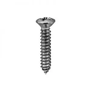 Screw Phillips Pan Head Oval Chrome Pltd   WF