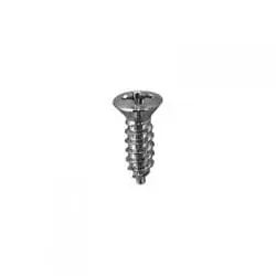 Screw Phillips Pan Head Oval Chrome Pltd  Hd WF