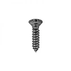 Screw Phillips Pan Head Oval Chrome Pltd   WF