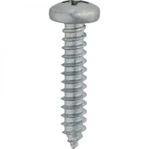Screw Phillips Pan Head Zinc Plated   WF