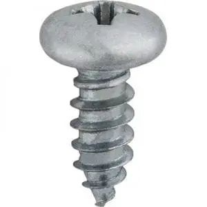 Screw Phillips Pan Head Zinc Plated   WF