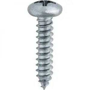 Screw Phillips Pan Head Zinc Plated   WF