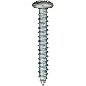 Screw Phillips Pan Head Zinc Plated   WF