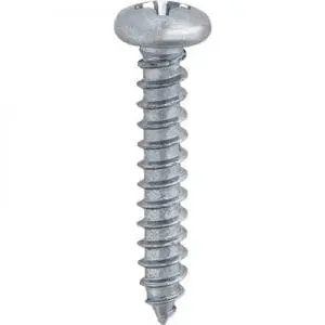 Screw Phillips Pan Head Zinc Plated   WF