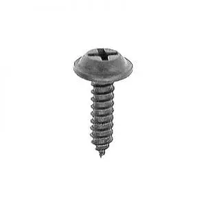 Screw Phillips Pozi Drive Round Head Black
