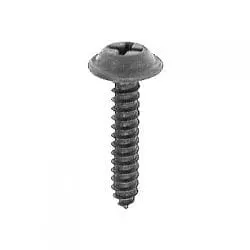 Screw Phillips Pozi Drive Round Head Black