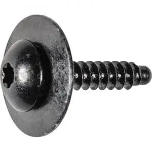 Screw Torx Pan Head Loose Washer Black mm  WF