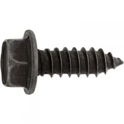 Tap Screw Hex Washer Head Black WF