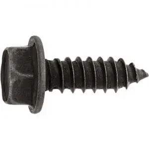 Tap Screw Hex Washer Head Black WF