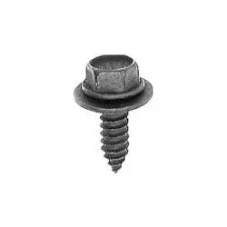 Tap Screw Loose mm Washer Black mmx  Hex WF
