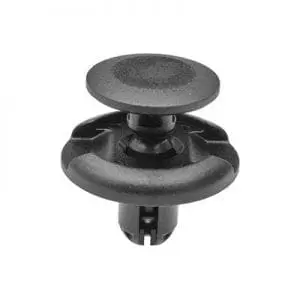 Toyota Push Pin Nail mm Hole mm Washer mm Stem Black WF