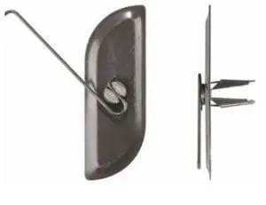 Moulding Clip Blind Metal 2-1/8-25pk-WF26744