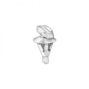 Weatherstrip Retainer mm Holemm Head mm Long WF