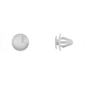 White Nylon Door Panel Retainer mm Hole mm Stem WF