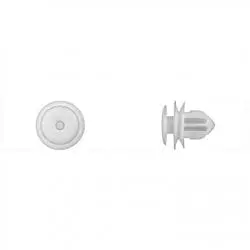 White Nylon Garnish Moulding Retainer