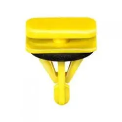 Yellow Moulding Clip Rocker wSeal mm Holemm Stem WF