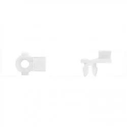 Yellow Nylon Door Rod End Clip