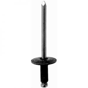 inch Steel Rivet   inch Flange Black Grip   inch   inch WF