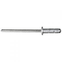 mm Aluminum Rivet Large Flange Stainless Grip to