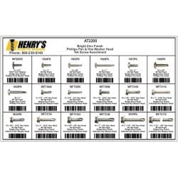 Phillips & Hex Head Tek Screw Assortment