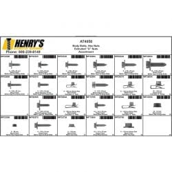 Body Bolt Fastener Assortment