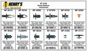 AssortmentTrayHondaRetainersat