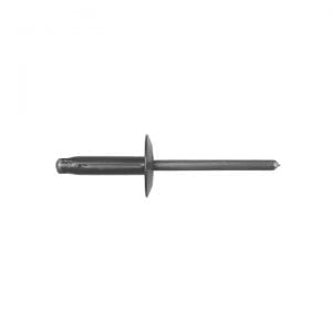 Black Aluminum Split Type Rivet  Diameter Grip   WF