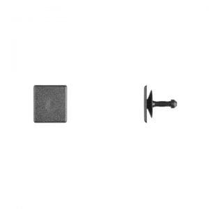 Black Nylon Cowl Grille Retainer mm Pin Diameter mm Stem WF