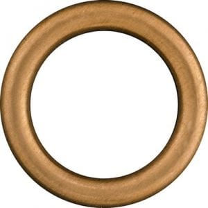 Drain Plug Gasket Crush Copper ID mm OD mm MS