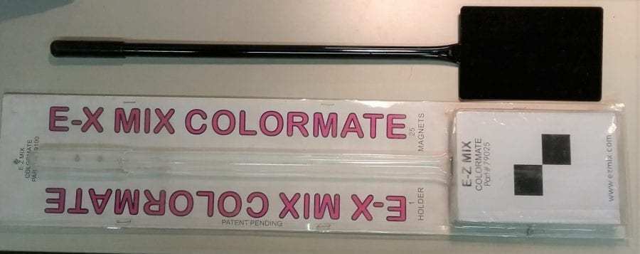 EZMix Colormate cards and holder