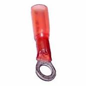 HEAT SHRINK RING TONGUE CONNECTOR 5-16 STUD RED-ES26080