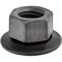 Hex Nut inch with Loose inch Washer and inch Hex Head WF