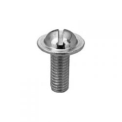License Screw Slotted Washer Head Zinc Plated mmx WF