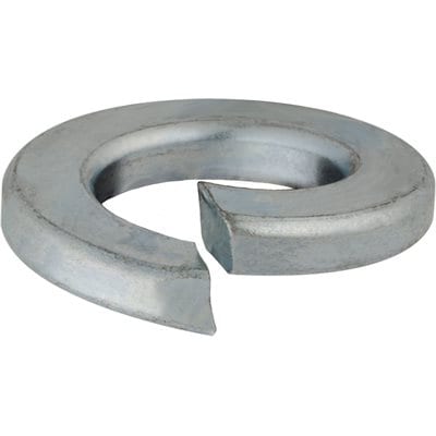 9/16" External Tooth Lockwasher Low Carbon Steel Zinc Plated 