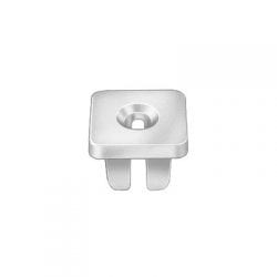 Nylon Nut  Screw Hole mm Square WF