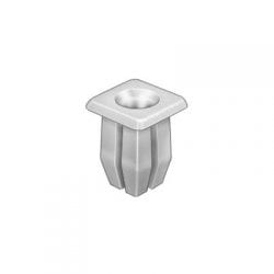 Nylon Nut   Screw Hole   inch Square WF